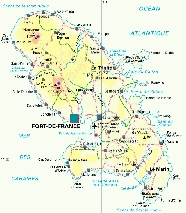 Outremer - Département(histoire) - La Martinique -972 -