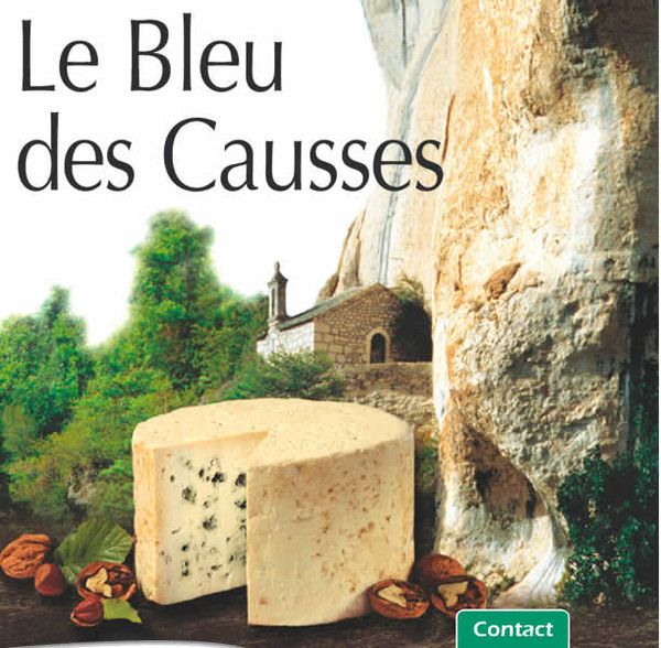 Les fromages - Le Bleu des Causses -