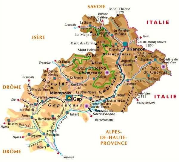 Les départements-(histoire)-Hautes Alpes - 05 -