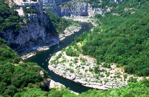 Parcs, réserves... - Réserve des gorges de l'Ardèche -
