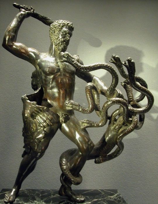 Mythologie Greco-romaine-Hercule-Travaux-2-L'hydre de Lerne-