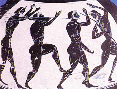 Sport et Olympisme - Jeux antiques - 