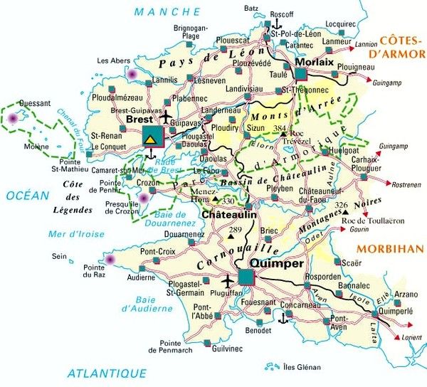 Les départements-(histoire)- Finistère - 29 -