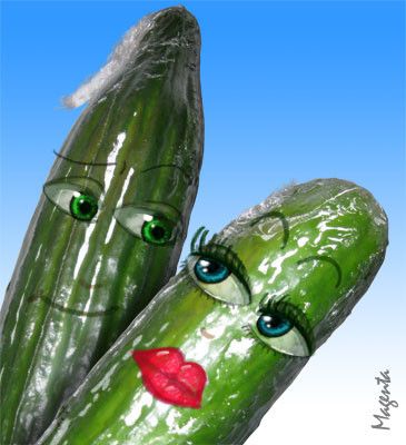 Les légumes - Le concombre  - 