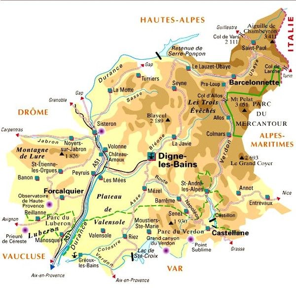 Les départements-(histoire)-Alpes-de-Hte-Provence -04-