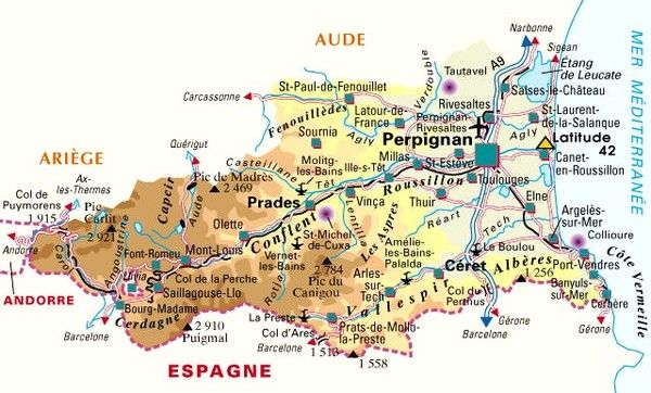Les départements et leur histoire -Pyrénées Orientales-66