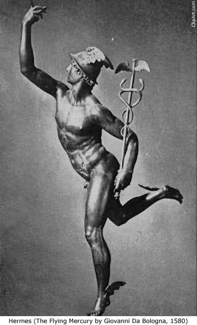 Mythologie Greco-romaine-Dieu(olympien) Hermès ou Mercure - 