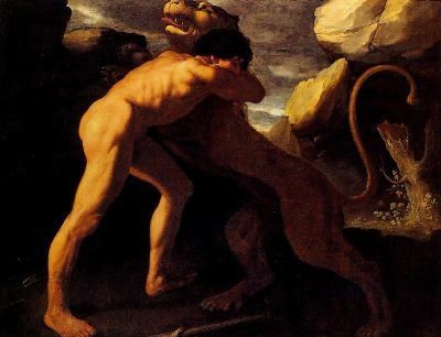 Mythologie Greco-romaine-Hercule-Travaux-1-Lion de Némée-