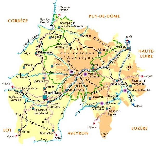Les départements-(histoire)- Cantal - 15 -