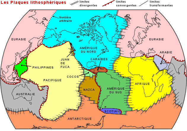 La Terre et son histoire - Tectonique des plaques - 