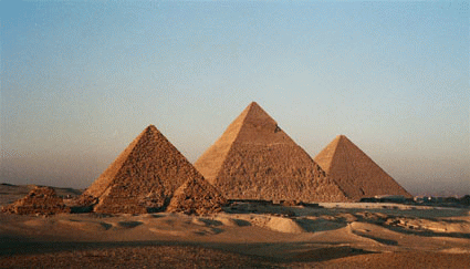 Egypte - Le complexe pyramidal de Khéops -