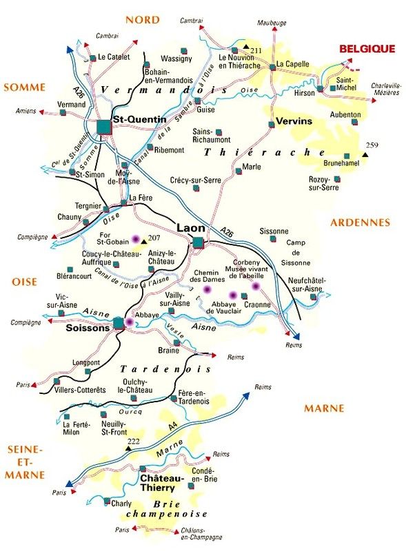 Les départements-(histoire)-Aisne - 02 -