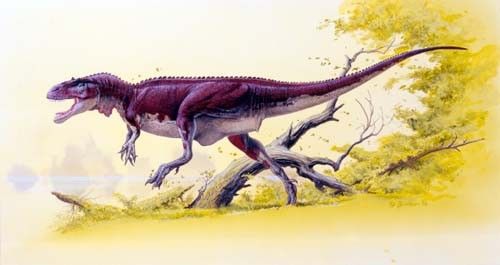 Les dinosaures - Les Saurischiens - groupe Théropodes -