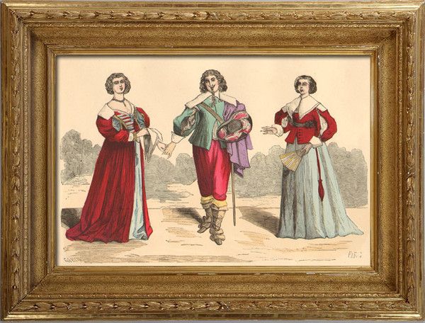 La(les)mode(s) - Costume au XVIIe siècle - (1)